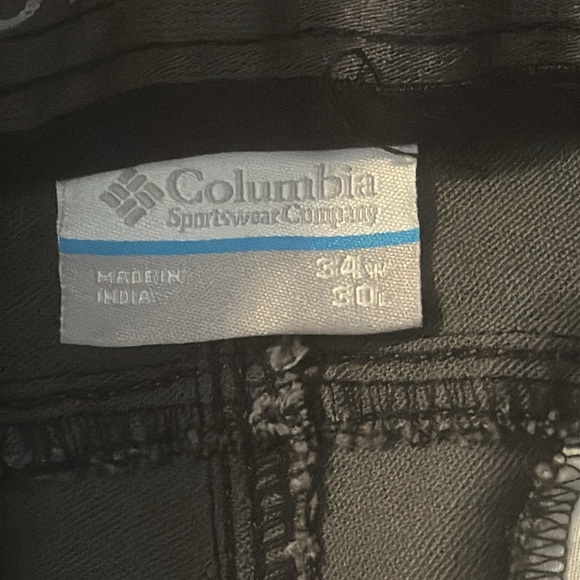 Men’s Columbia Cotton Blend Pilot Peak 5 Pocket Pants Size 34 x 30 - Picture 9 of 11